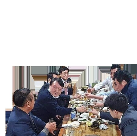 윤석열 술자리 술판 배경 합성 만능짤