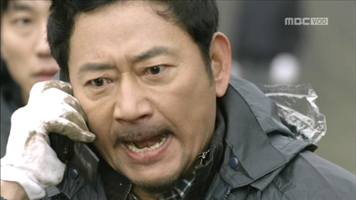 닥쳐 그만해 전광렬 전화 표정 여기까지 그만해 드라마 분노