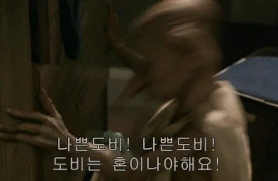 도비윤 도비 나쁜도비 해리포터 자학 머리박기 반성 멘붕 광기 패닉 후회