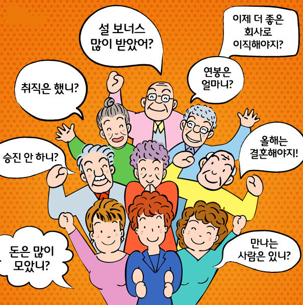 한가위 추석 인사 인사말 명절 풍성 가을 못간다 안가 대학 취업 결혼 질문 짜증 친척