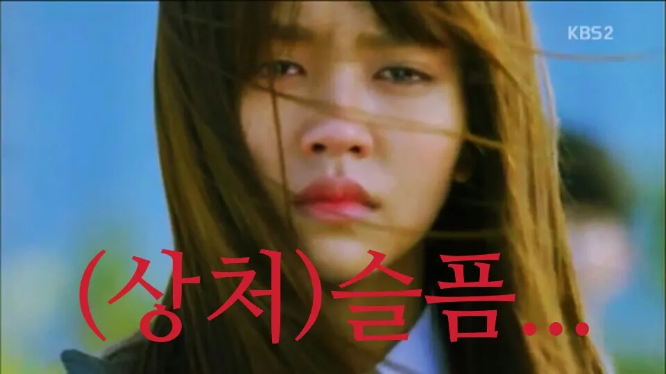 상처 슬픔 오민지 이시영 꽃보다남자 눈물 옛날짤 감성짤 비련