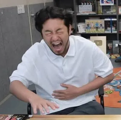 박장대소 빵터짐 웃음 남자 침착맨