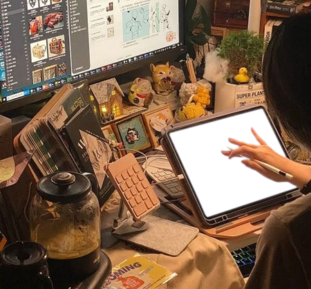 아이패드 웹툰 작업 만능짤 생성기