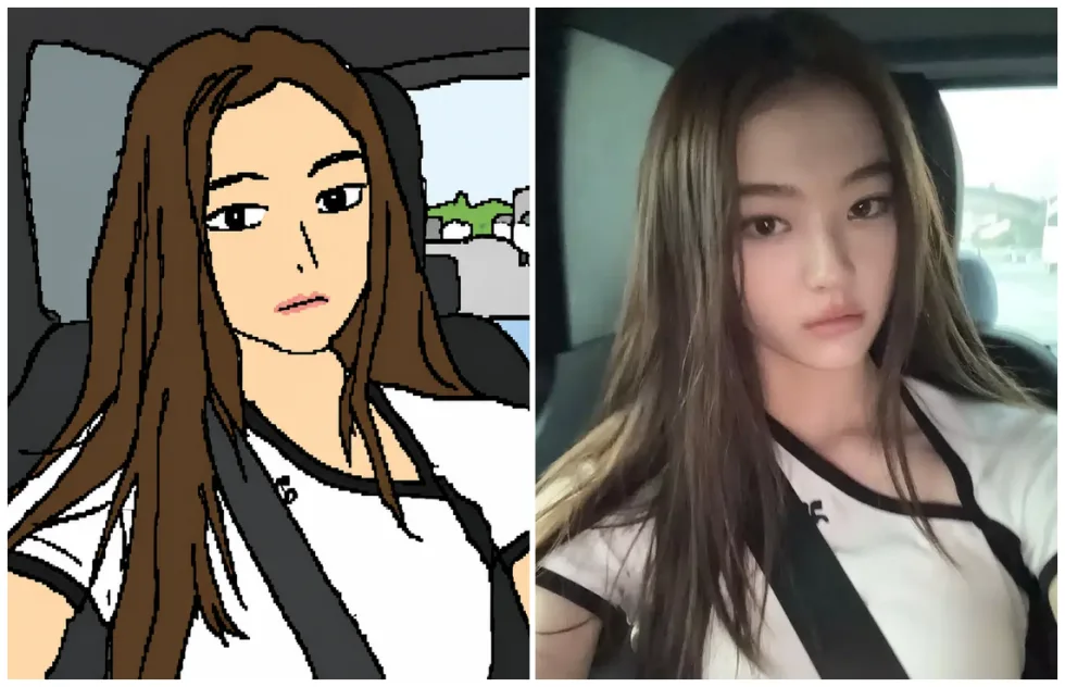 MEOVV 미야오 엘라 ELLA Ella AI짤 하찮은프롬프트 5세대걸그룹 멤버맞히기