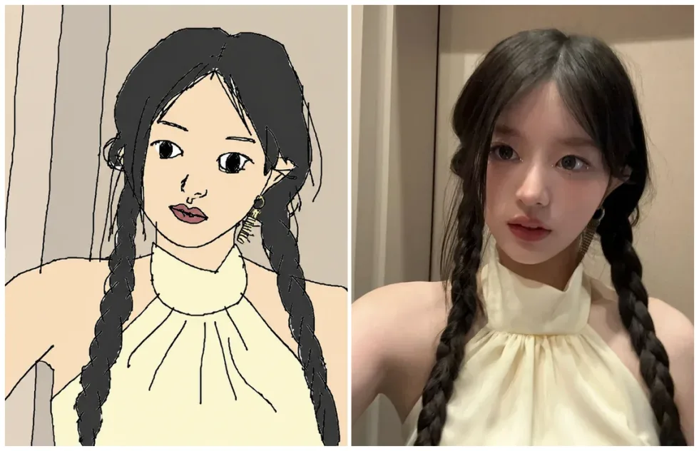 ILLIT 아일릿 민주 MINJU 박민주 AI짤 하찮은프롬프트 5세대걸그룹 멤버맞히기