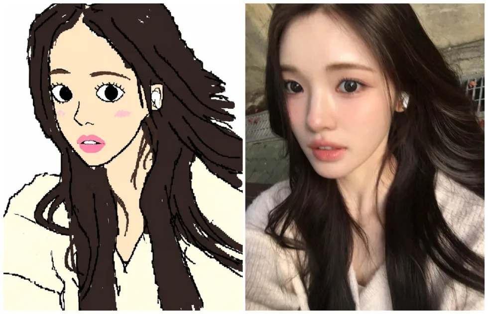 Hearts2Hearts 하츠투하츠 유하 YUHA 유하람 AI짤 하찮은프롬프트 5세대걸그룹 멤버맞히기
