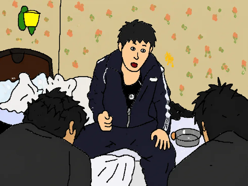 넘버 3 넘버 쓰리 하찮은AI AI짤 AI프롬프트 한국영화 영화장면 명장면