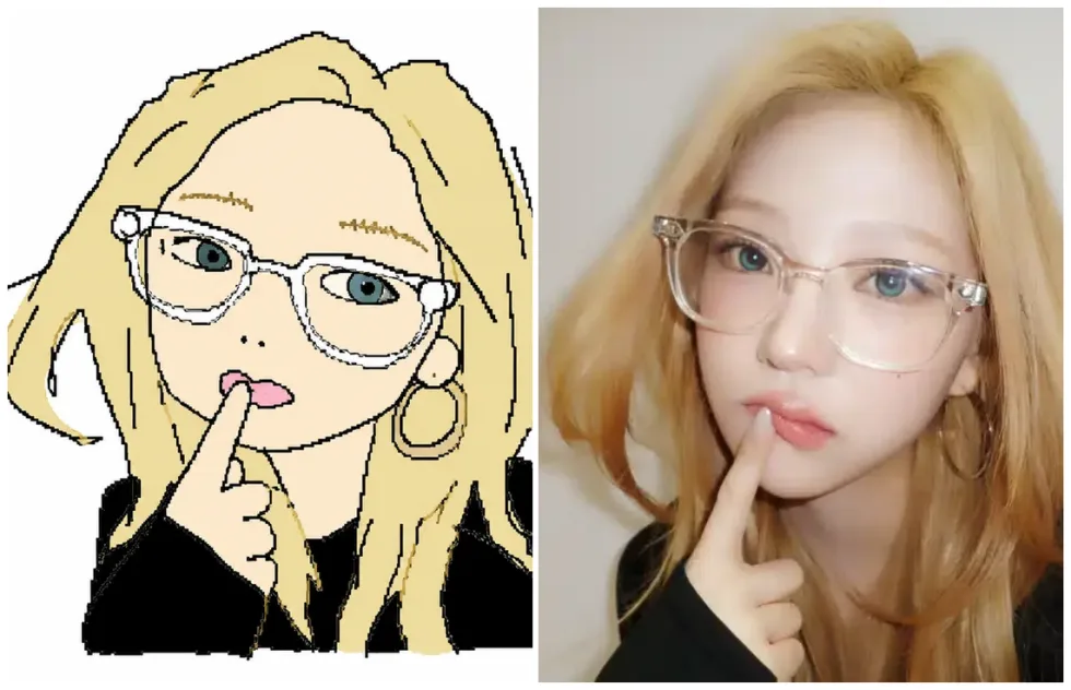 Hearts2Hearts 하츠투하츠 스텔라 STELLA 김다현 AI짤 하찮은프롬프트 5세대걸그룹 멤버맞히기