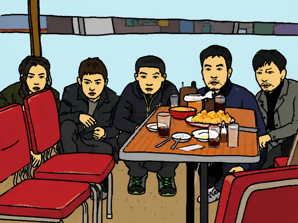 극한직업 하찮은AI AI짤 AI프롬프트 한국영화 영화장면 명장면