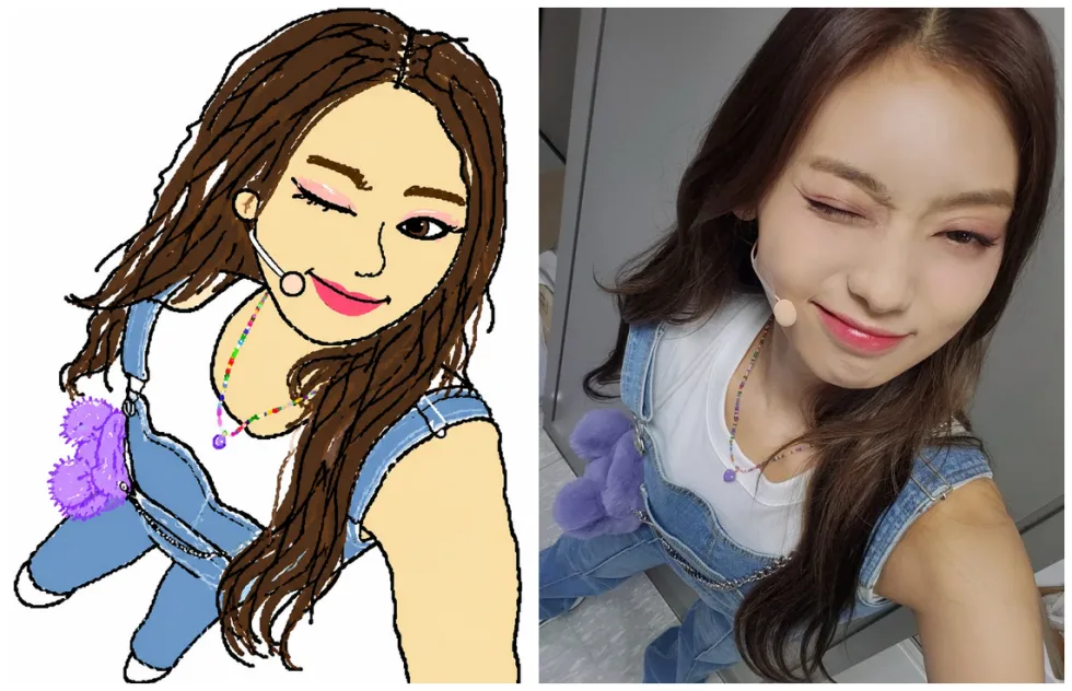 UNIS 유니스 진현주 HYEONJU HYUNJU AI짤 하찮은프롬프트 5세대걸그룹 멤버맞히기