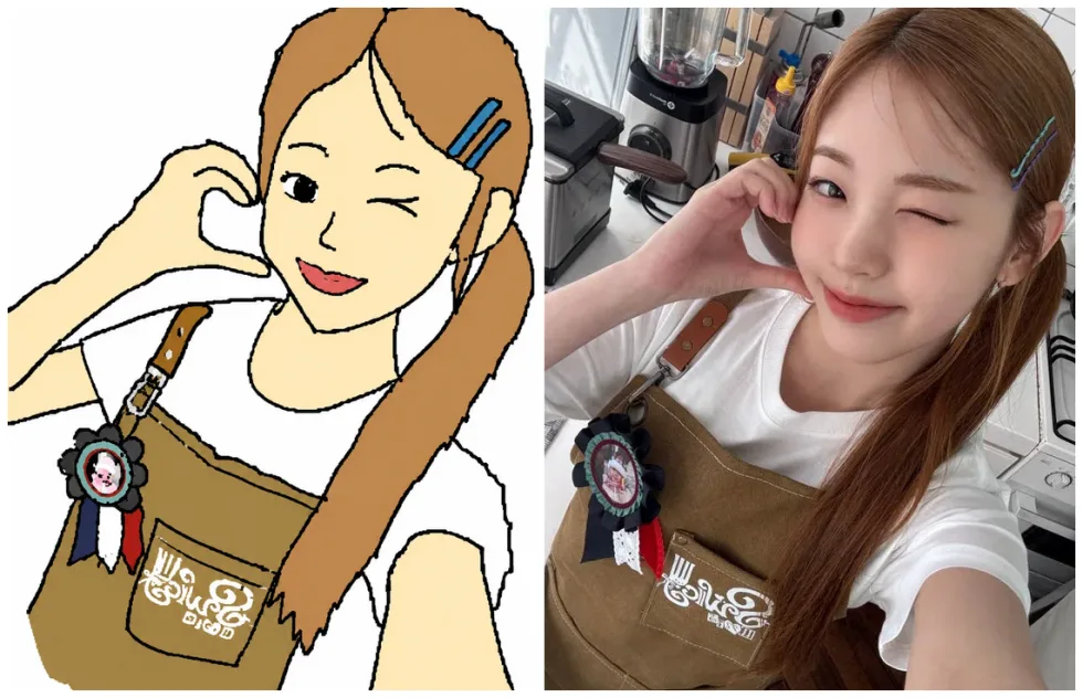 UNIS 유니스 오윤아 YOONA 윤아 AI짤 하찮은프롬프트 5세대걸그룹 멤버맞히기