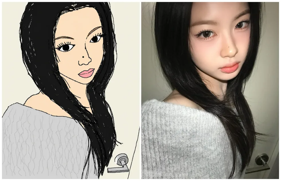 KiiiKiii 키키 키야 KYA 박지우 AI짤 하찮은프롬프트 5세대걸그룹 멤버맞히기