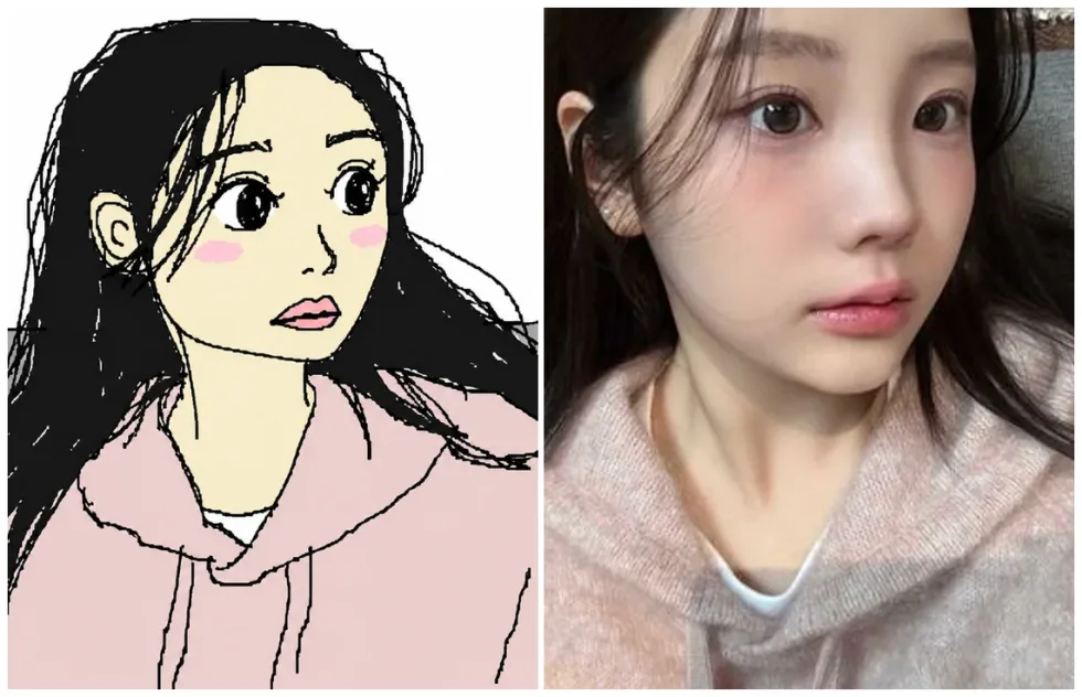 ILLIT 아일릿 원희 WONHEE 이원희 AI짤 하찮은프롬프트 5세대걸그룹 멤버맞히기