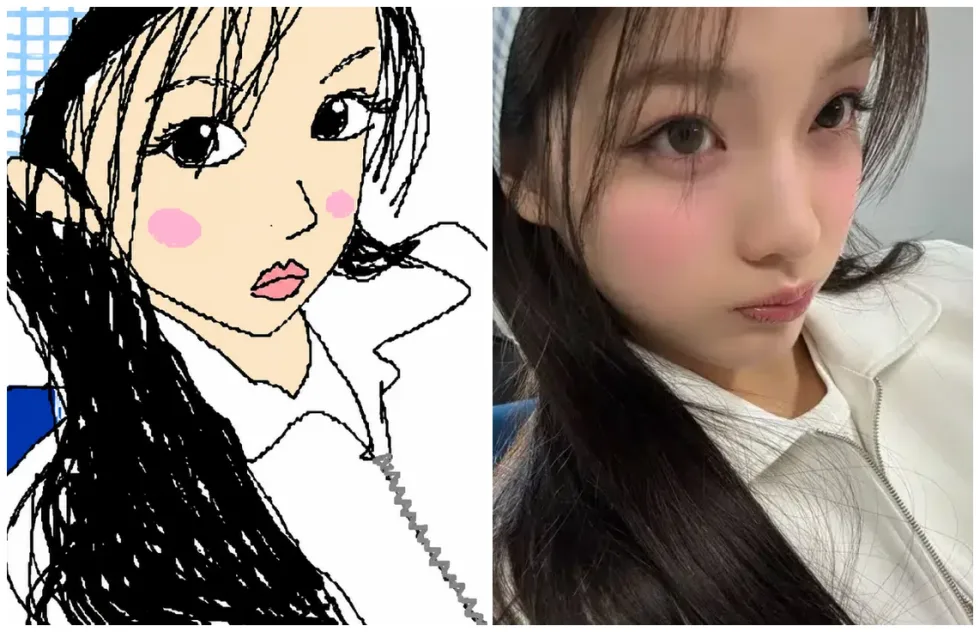 ILLIT 아일릿 이로하 IROHA 호카조노 이로하 AI짤 하찮은프롬프트 5세대걸그룹 멤버맞히기