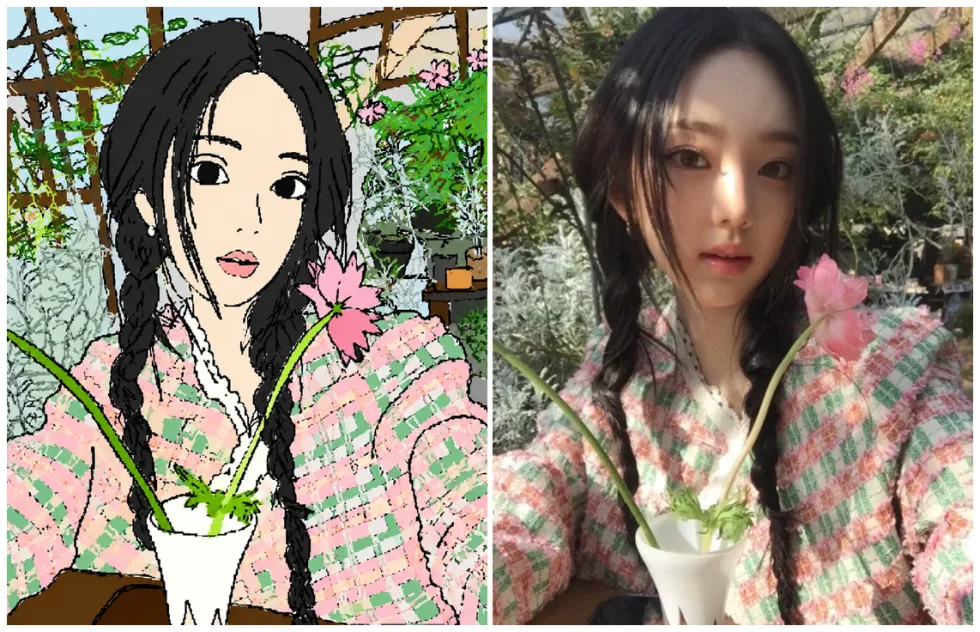 KiiiKiii 키키 이솔 LEESOL 이수민 AI짤 하찮은프롬프트 5세대걸그룹 멤버맞히기