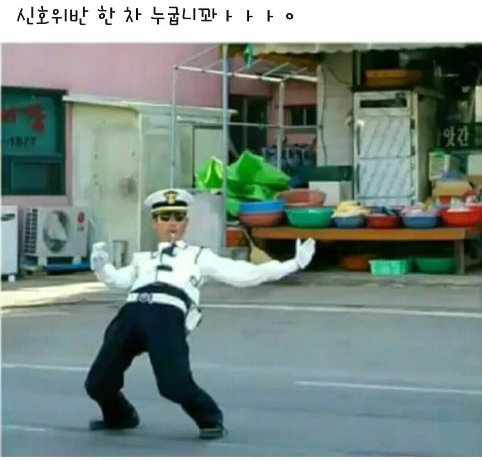 경찰 신호위반
