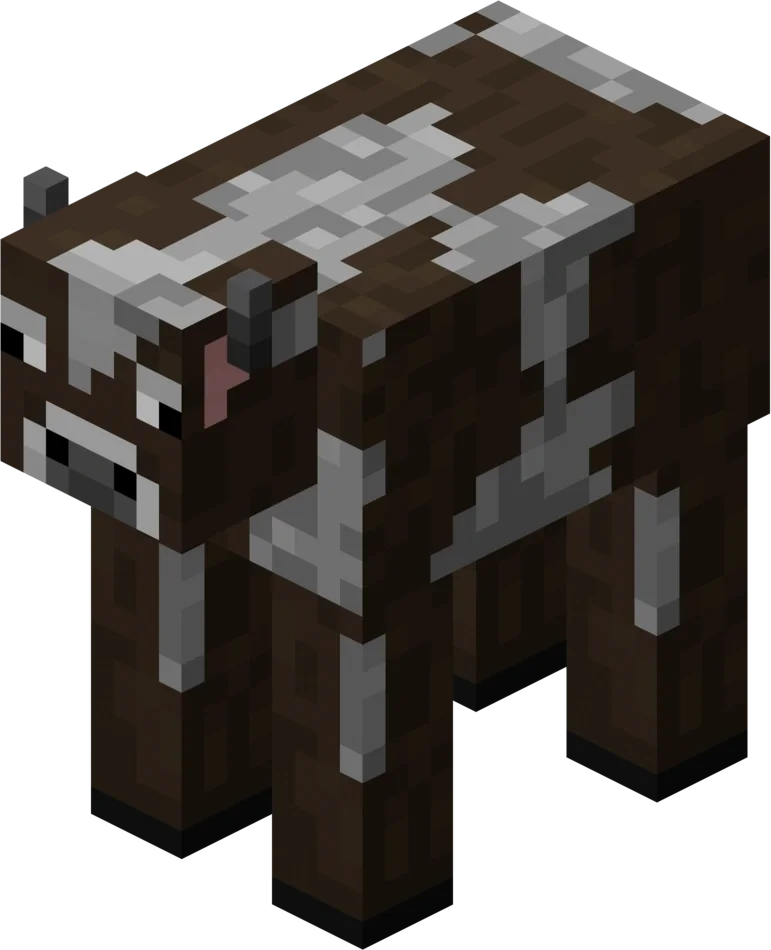 소 마인크래프트 마크 몹 캐릭터 Minecraft