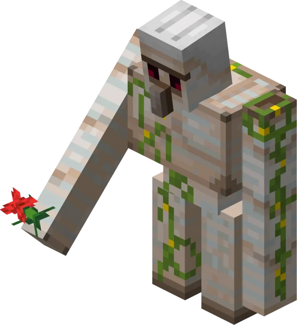 철골렘 마인크래프트 마크 몹 캐릭터 Minecraft