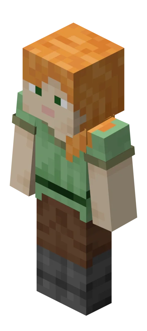 알렉스 마인크래프트 마크 몹 캐릭터 Minecraft