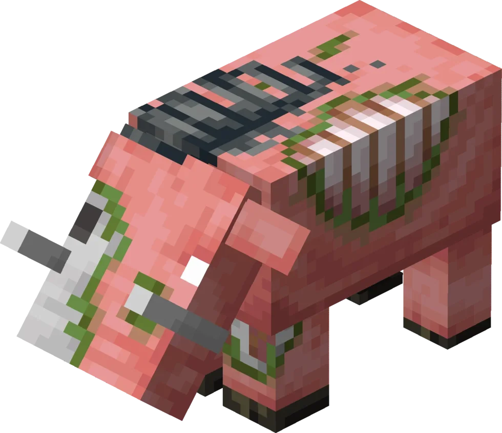 조글린 마인크래프트 마크 몹 캐릭터 Minecraft