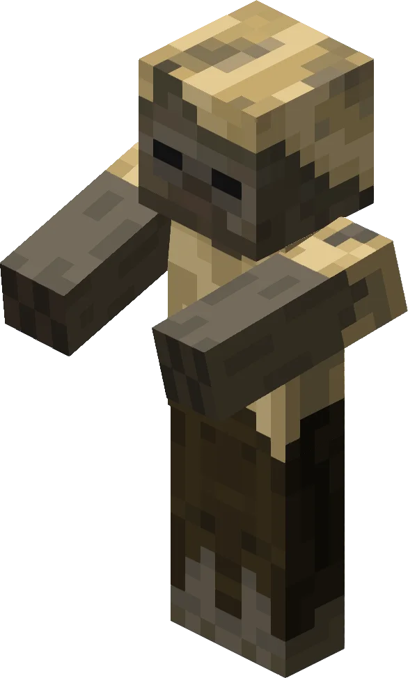 허스크 마인크래프트 마크 몹 캐릭터 Minecraft