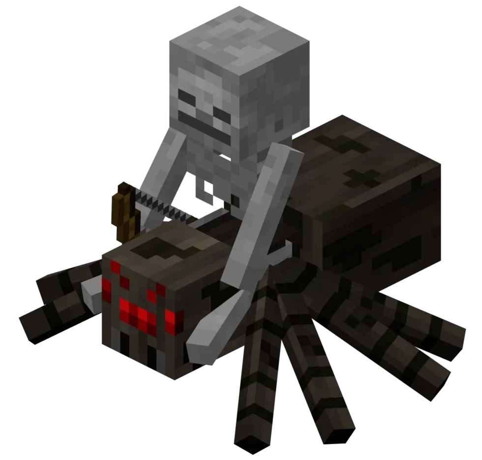 스파이더 조키 마인크래프트 마크 몹 캐릭터 Minecraft