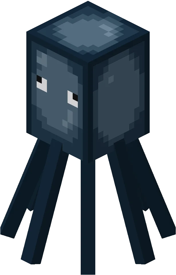 오징어 마인크래프트 마크 몹 캐릭터 Minecraft