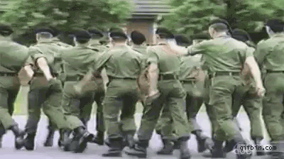 군대 군인 재식훈련 반대 바보 멍청 고문관