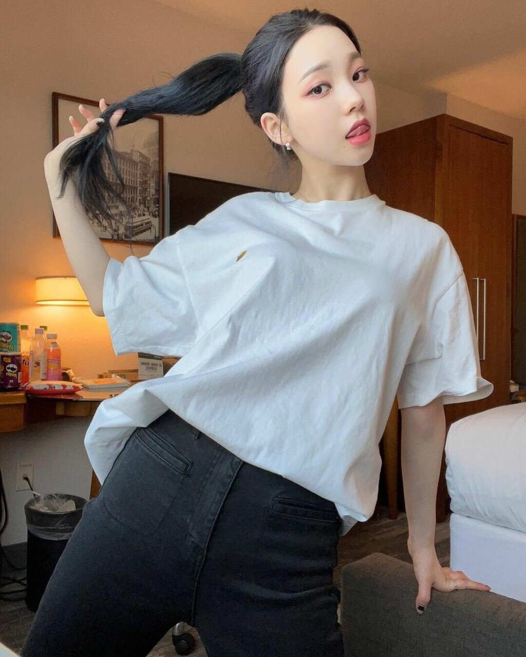 에스파 카리나  셀카 모음