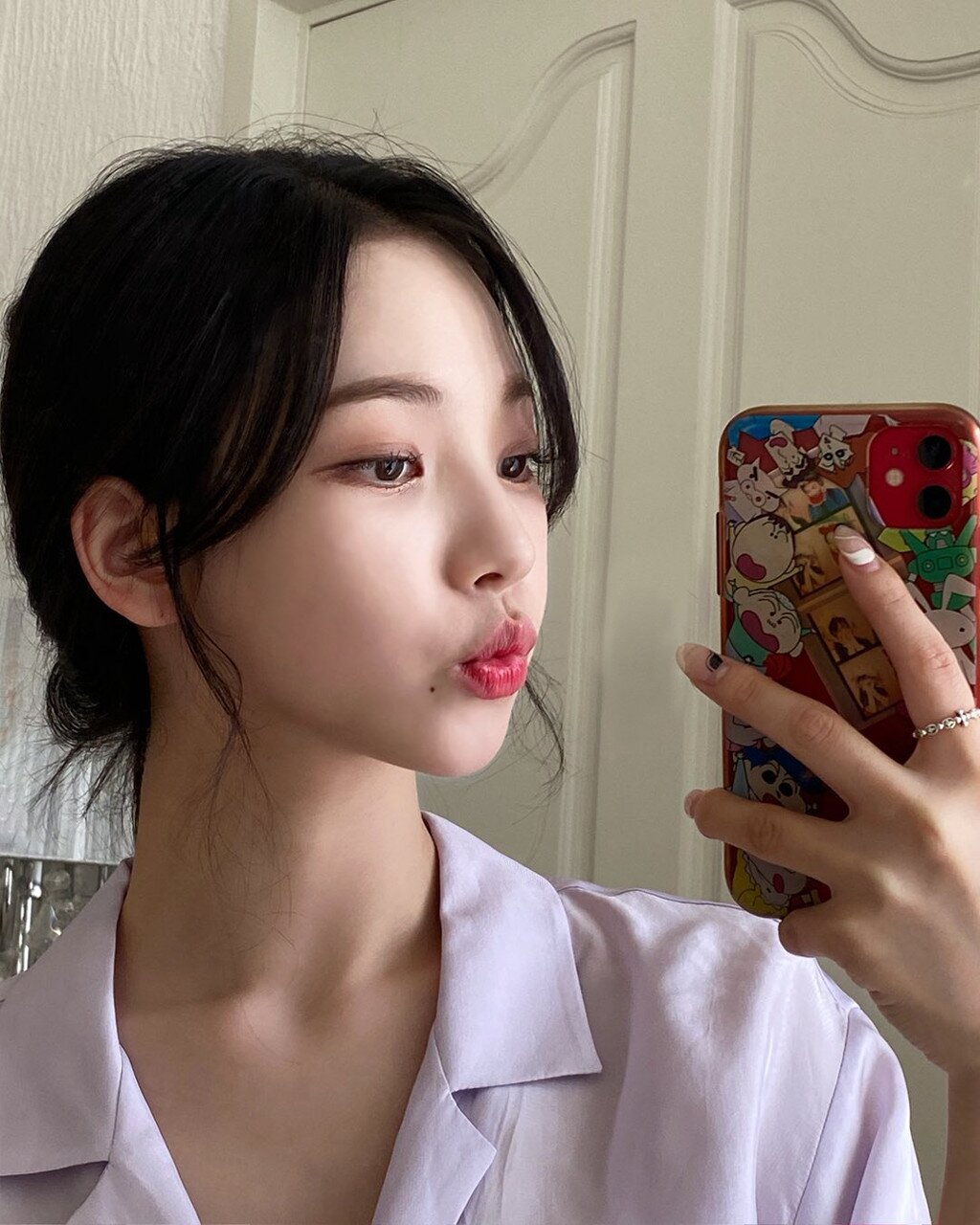 에스파 카리나  셀카 모음