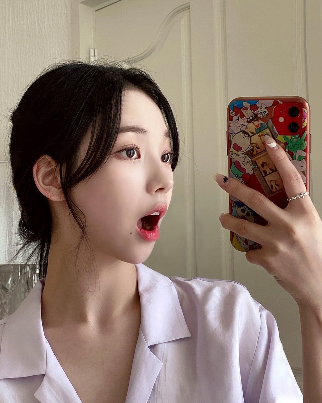 에스파 카리나  셀카 모음